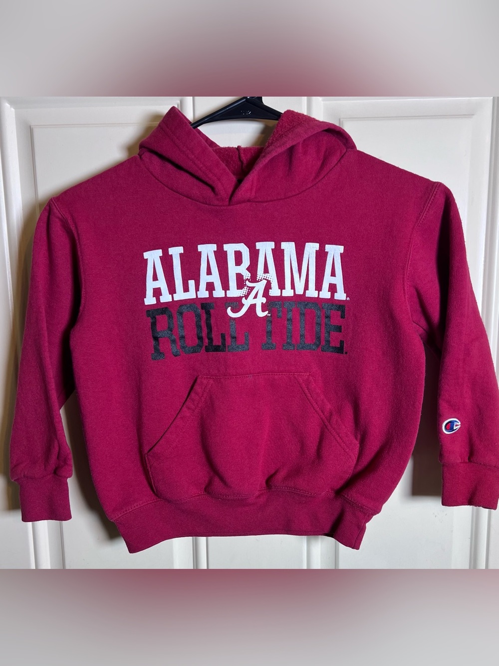 Champion University of Alabama Roll Tide Kids Hoodie - Crimson/Black/White